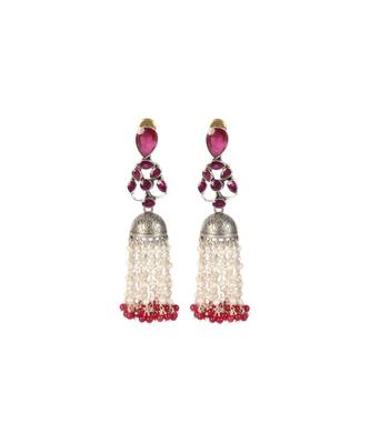 Sangeeta Boochra Silver Earrings 2