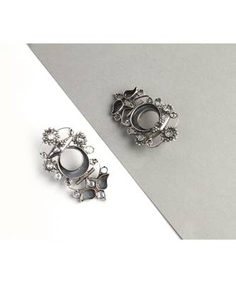 Sangeeta Boochra Silver Earrings 3