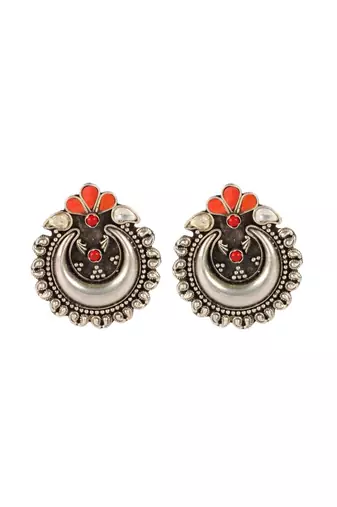 Sangeeta Boochra Silver Earrings