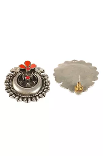 Sangeeta Boochra Silver Earrings