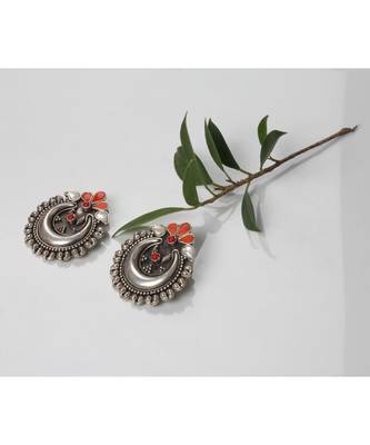 Sangeeta Boochra Silver Earrings 1