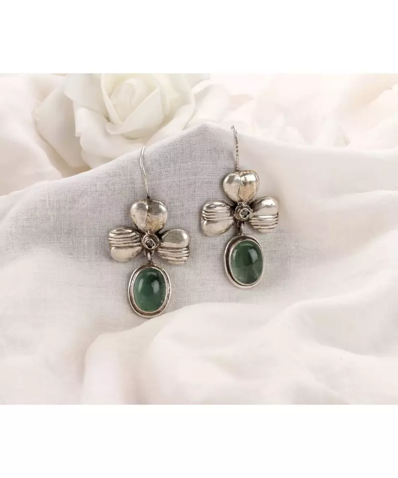 Sangeeta Boochra Silver Earrings