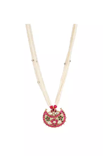 Sangeeta Boochra Silver Necklace
