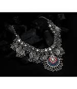 Sangeeta Boochra Silver Necklace