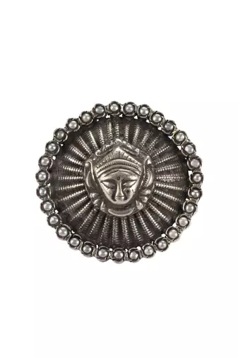 Sangeeta Boochra Silver Ring