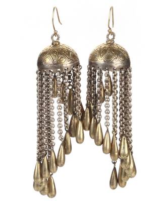 Sangeeta Boochra Silver Earrings 1