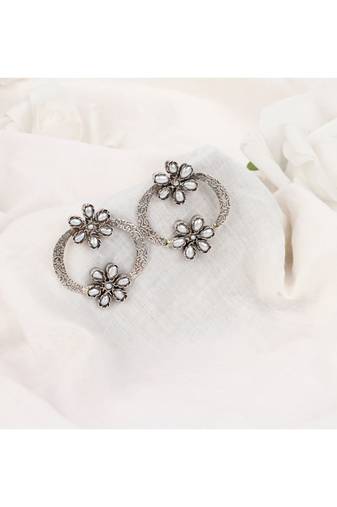 Sangeeta Boochra Silver Earrings