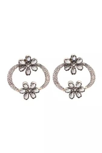 Sangeeta Boochra Silver Earrings