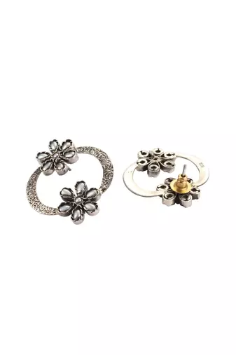 Sangeeta Boochra Silver Earrings