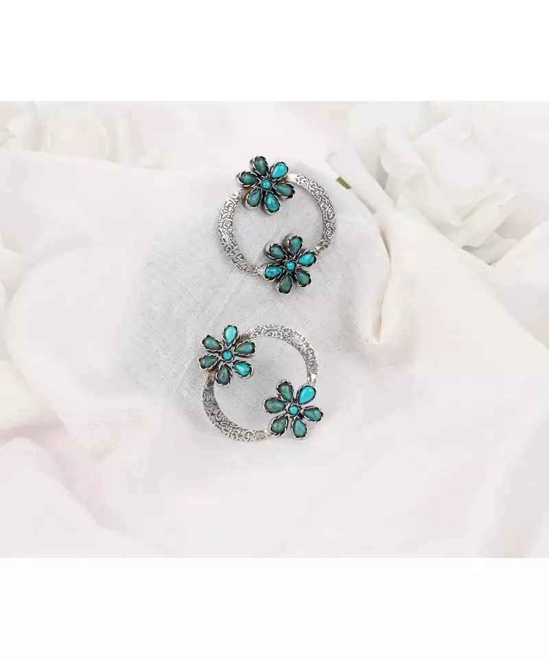 Sangeeta Boochra Silver Earrings