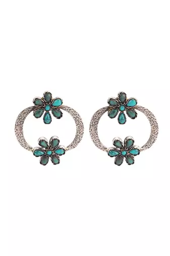 Sangeeta Boochra Silver Earrings