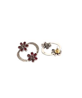 Sangeeta Boochra Silver Earrings 3