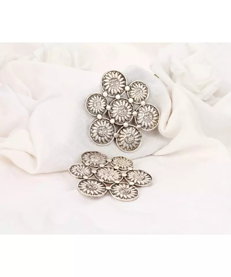 Sangeeta Boochra Silver Earrings