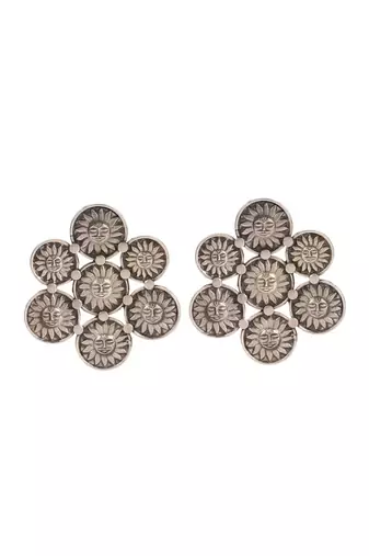 Sangeeta Boochra Silver Earrings