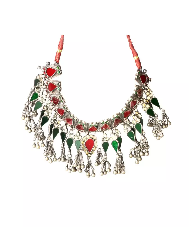 Sangeeta Boochra Silver Necklace