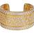 Sangeeta Boochra Silver Bangle With Gold Plating