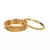 Sangeeta Boochra Silver Bangle With Gold Plating