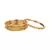 Sangeeta Boochra Silver Bangle With Gold Plating