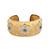 Sangeeta Boochra Silver Bangle With Gold Plating