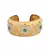 Sangeeta Boochra Silver Bangle With Gold Plating