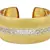 Sangeeta Boochra Silver Bangle With Gold Plating