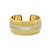 Sangeeta Boochra Silver Bangle With Gold Plating