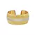 Sangeeta Boochra Silver Bangle With Gold Plating