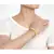 Sangeeta Boochra Silver Bangle With Gold Plating