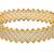 Sangeeta Boochra Silver Bangle With Gold Plating