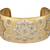 Sangeeta Boochra Silver Bangle With Gold Plating
