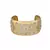 Sangeeta Boochra Silver Bangle With Gold Plating