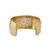 Sangeeta Boochra Silver Bangle With Gold Plating