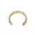 Sangeeta Boochra Silver Bangle With Gold Plating