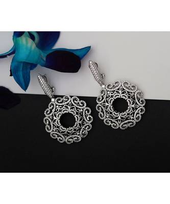 Sangeeta Boochra Silver Earrings 2
