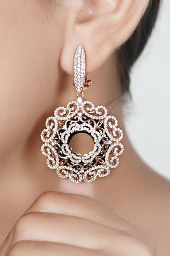 Sangeeta Boochra Silver Earrings