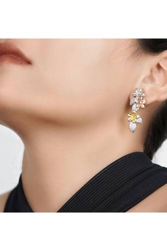 Sangeeta Boochra Silver Earrings