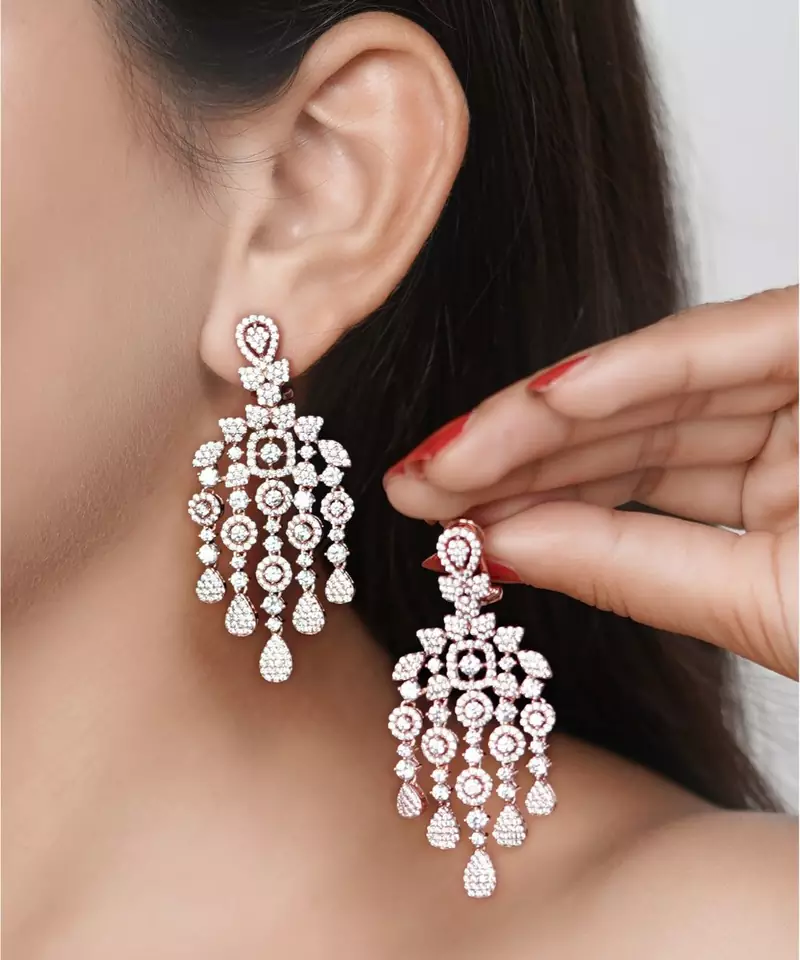 Sangeeta Boochra Silver Earrings