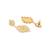 Sangeeta Boochra Silver Earrings With Gold Plating