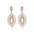 Sangeeta Boochra Silver Earrings With Gold Plating
