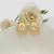 Sangeeta Boochra Silver Earrings With Gold Plating