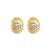 Sangeeta Boochra Silver Earrings With Gold Plating