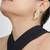 Sangeeta Boochra Silver Earrings With Gold Plating