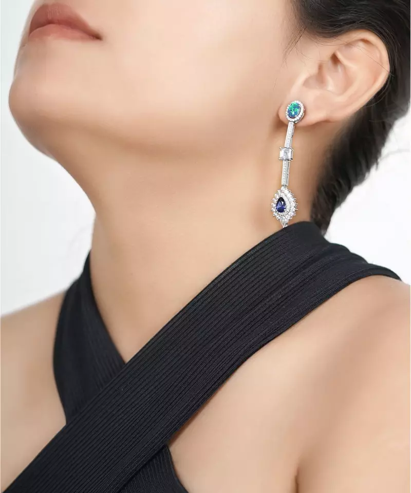 Sangeeta Boochra Silver Earrings