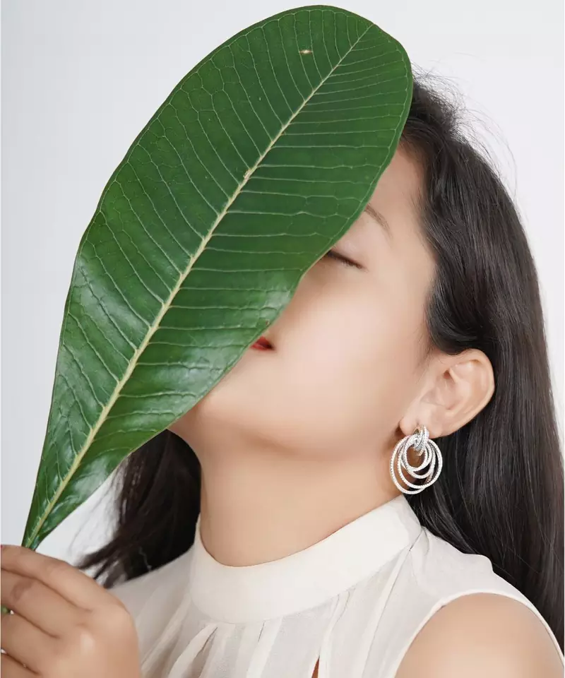 Sangeeta Boochra Silver Earrings