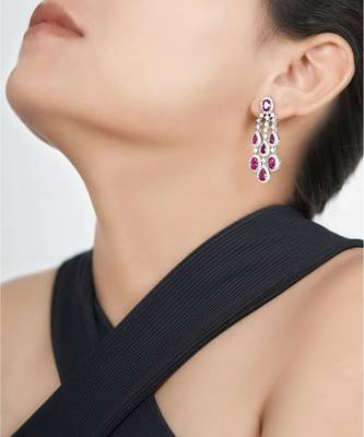 Sangeeta Boochra Silver Earrings 1