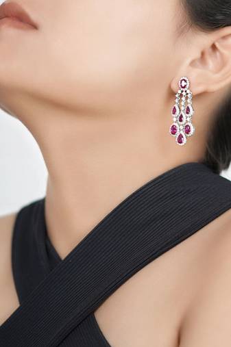 Sangeeta Boochra Silver Earrings