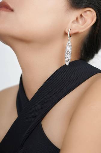 Sangeeta Boochra Silver Earrings