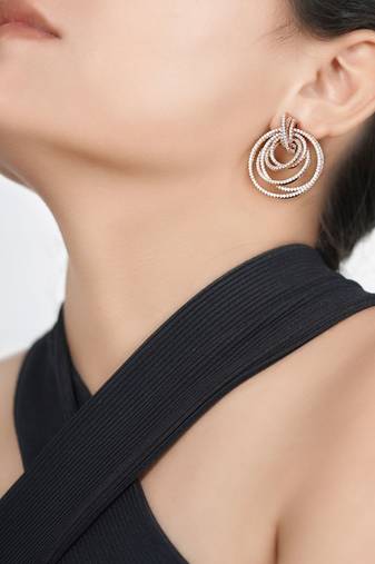 Sangeeta Boochra Silver Earrings