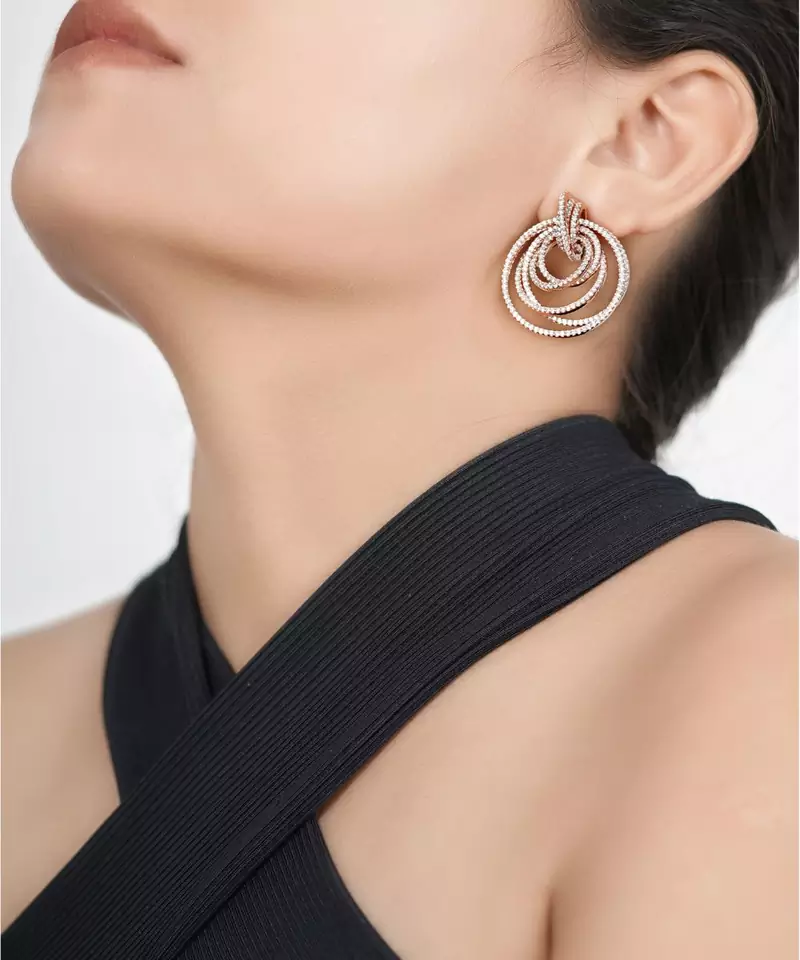 Sangeeta Boochra Silver Earrings