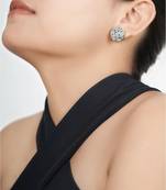 Sangeeta Boochra Silver Earrings